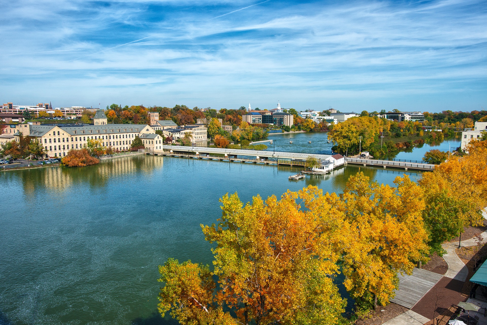 Fox River Downtown Appleton